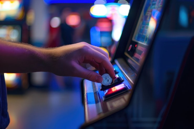 Payout summary displayed before spin